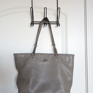 Coach Leather Tote Bag